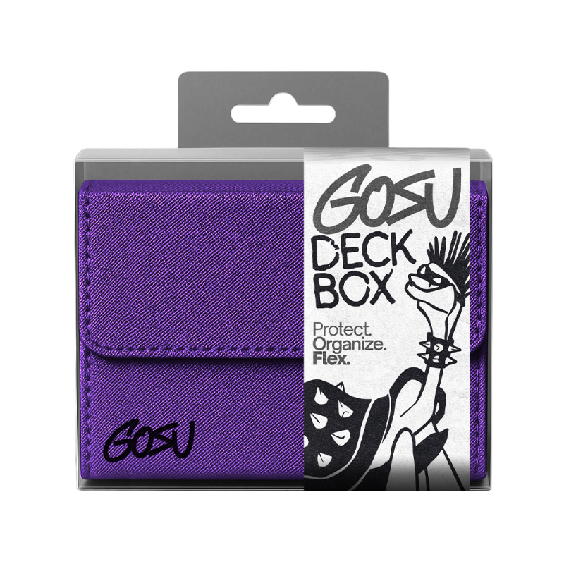 GOSU- Deckbox PU Leather – 100+ Sleeved Cards