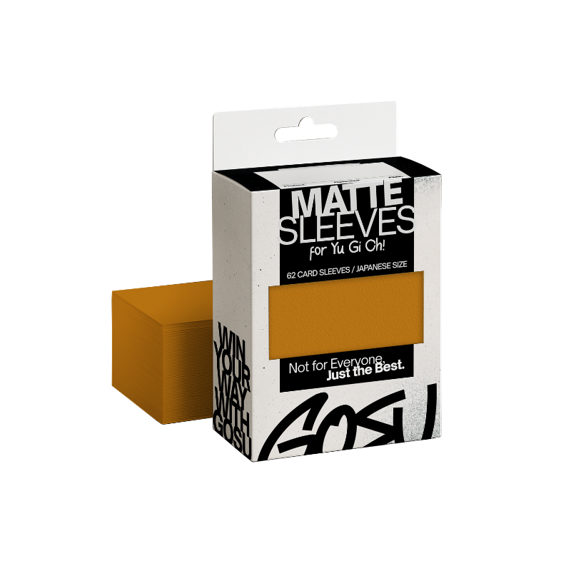 GOSU - Japanese Sleeves - Matte Rough Texture 60