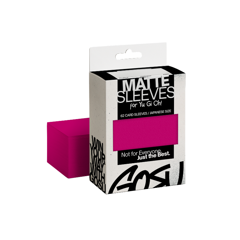 GOSU - Japanese Sleeves - Matte Rough Texture 60