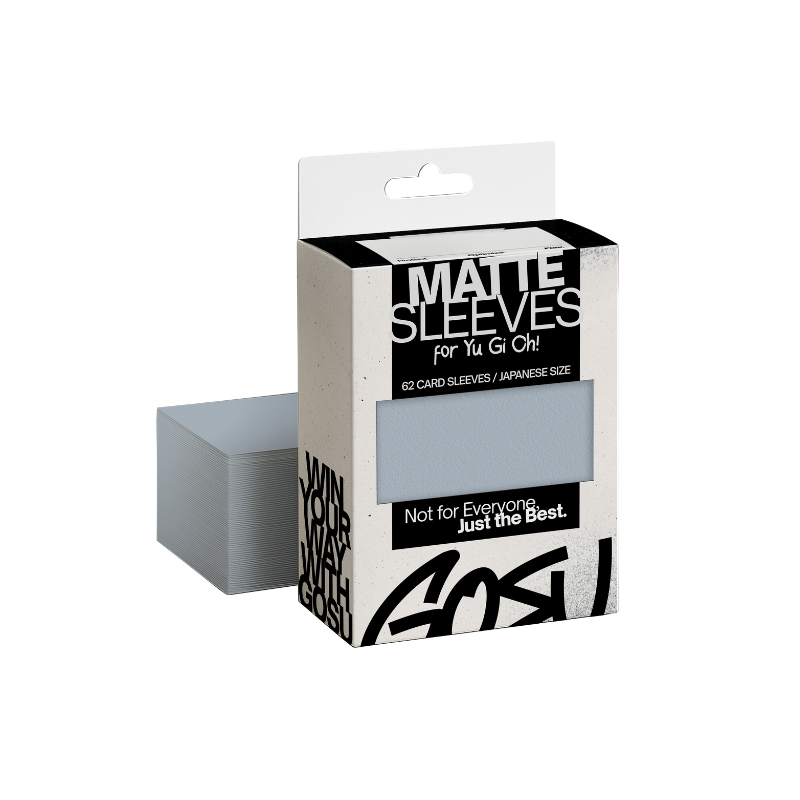 GOSU - Japanese Sleeves - Matte Rough Texture 60