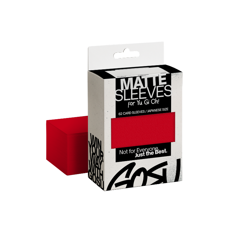 GOSU - Japanese Sleeves - Matte Rough Texture 60