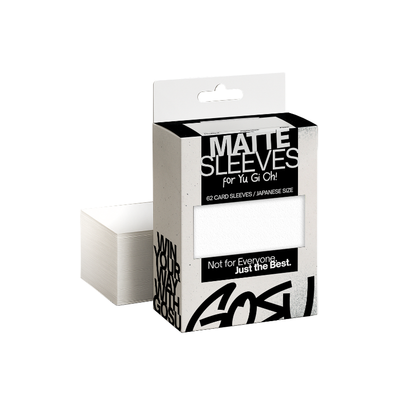 GOSU - Japanese Sleeves - Matte Rough Texture 60