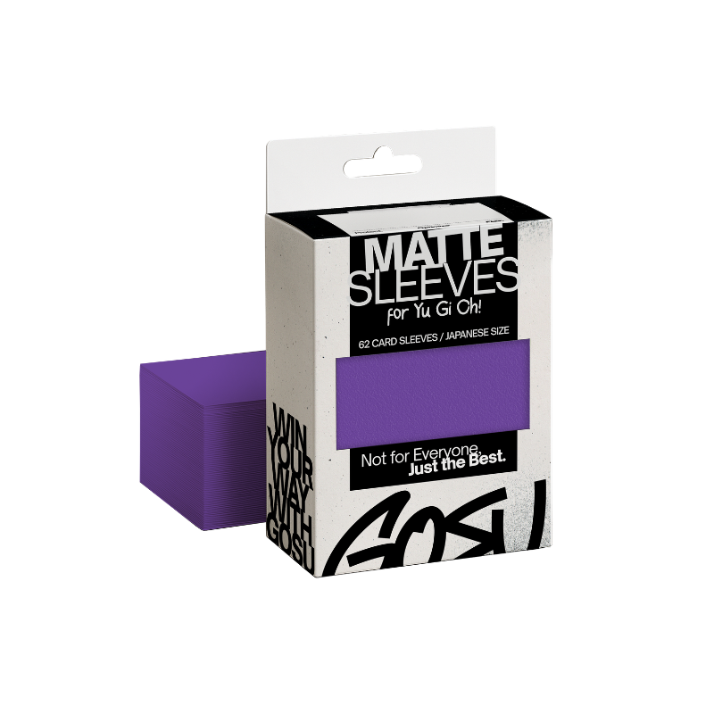 GOSU - Japanese Sleeves - Matte Rough Texture 60