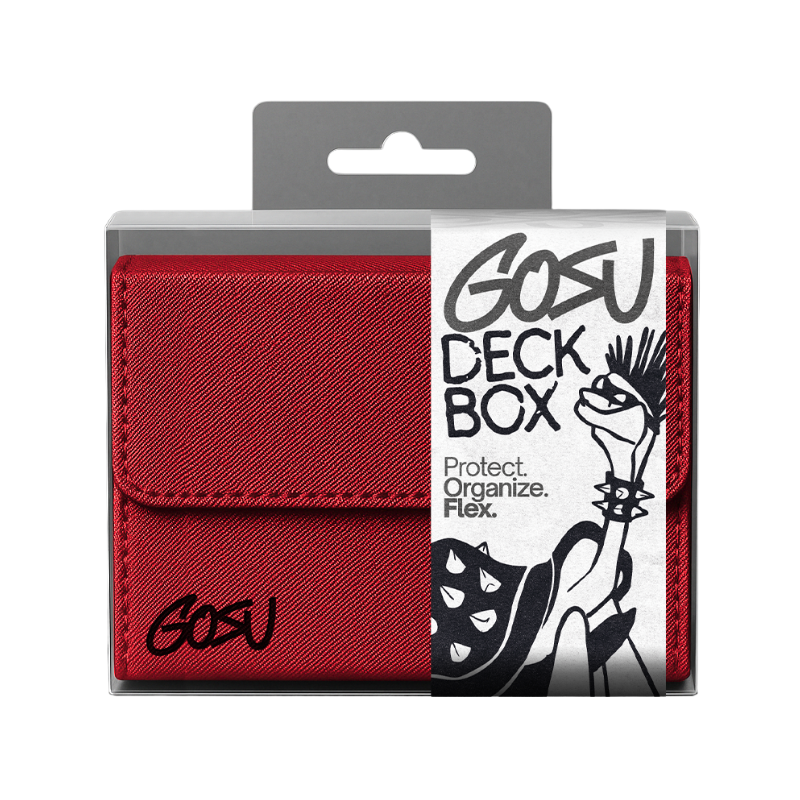 GOSU- Deckbox PU Leather – 100+ Sleeved Cards