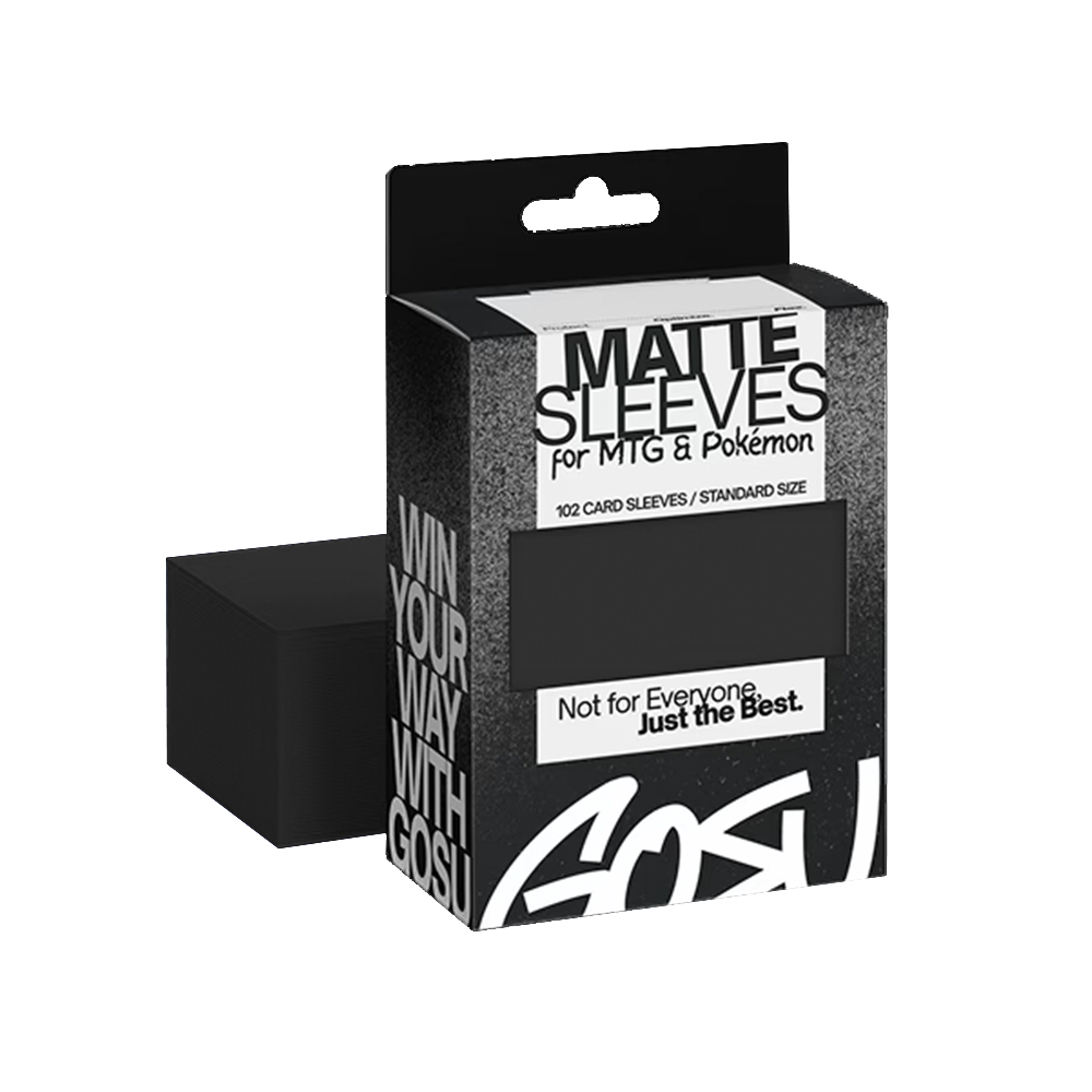 GOSU - Standard Sleeves - Matte Rough Texture 100