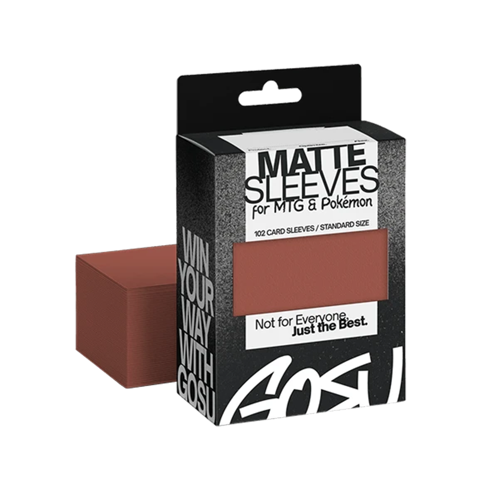GOSU - Standard Sleeves - Matte Rough Texture 100