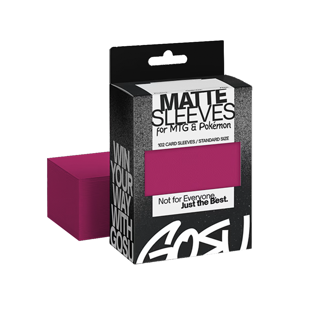GOSU - Standard Sleeves - Matte Rough Texture 100