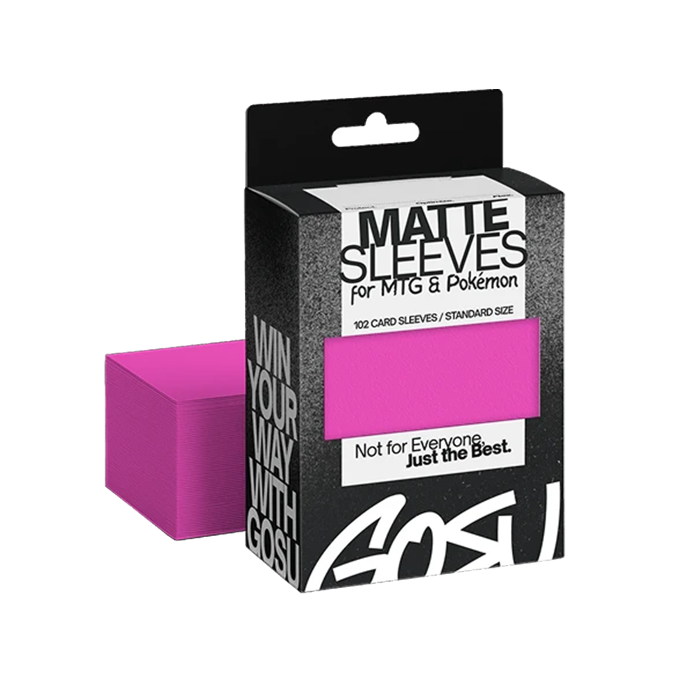 GOSU - Standard Sleeves - Matte Rough Texture 100