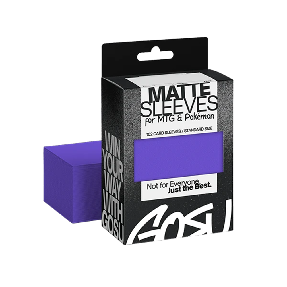GOSU - Standard Sleeves - Matte Rough Texture 100