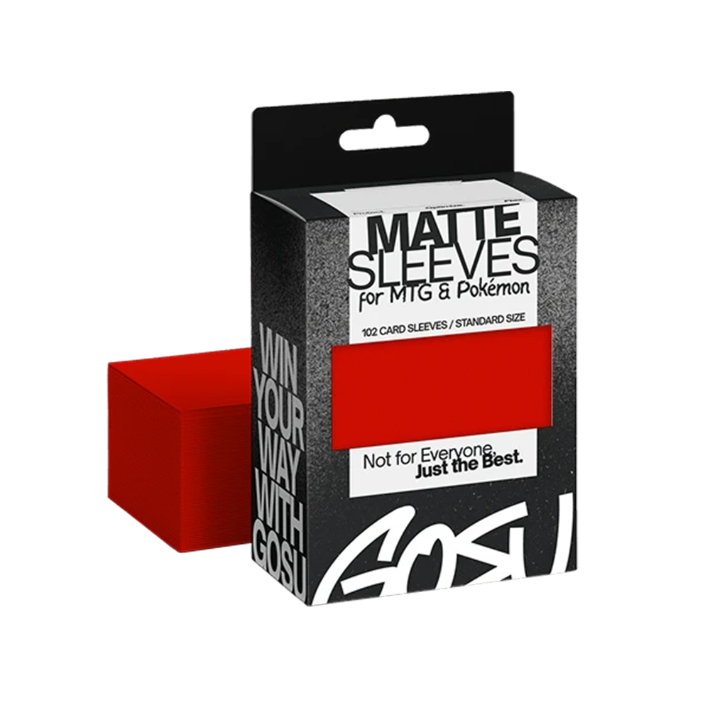 GOSU - Standard Sleeves - Matte Rough Texture 100