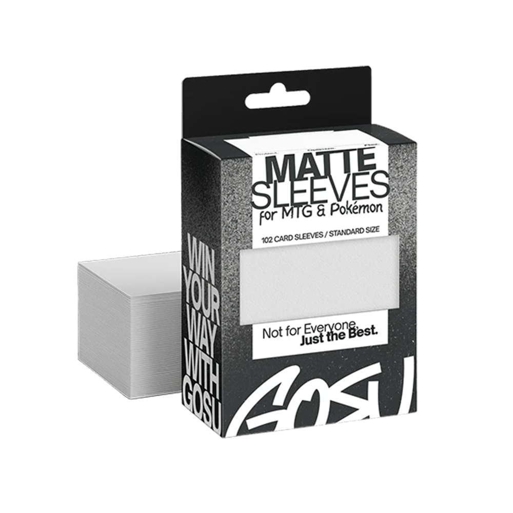 GOSU - Standard Sleeves - Matte Rough Texture 100
