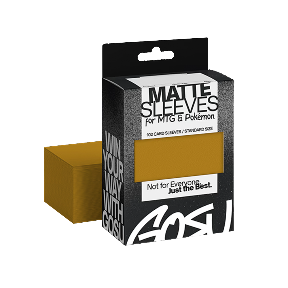 GOSU - Standard Sleeves - Matte Rough Texture 100